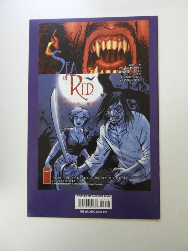 The Walking Dead #19 (2005) 1st Michonne signed Tony Moore no cert VF/NM