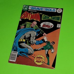 1977 Brave and the Bold 134 Batman Green Lantern torture cruel plot VG-