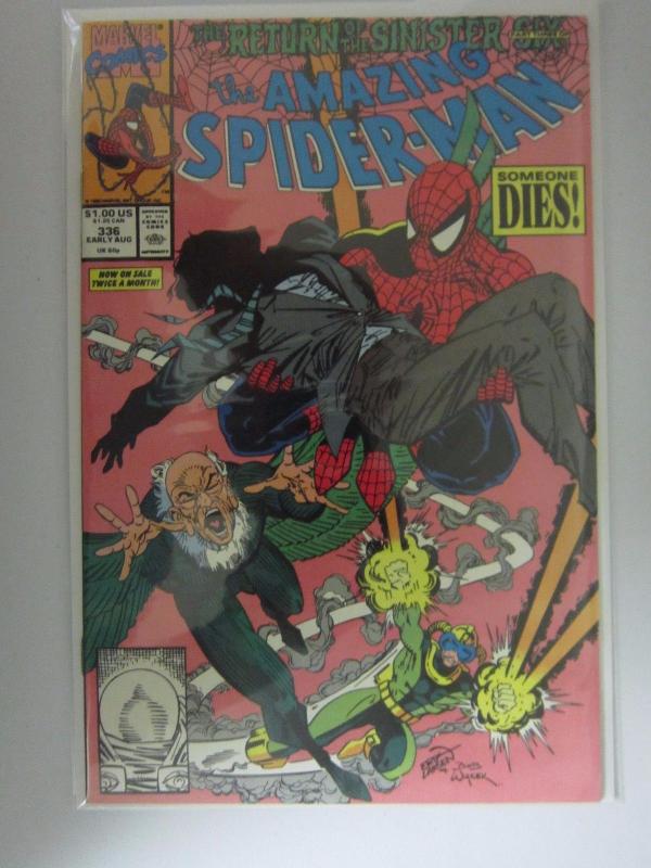 Amazing Spider Man #336 - Direct - 9.0 - 1990