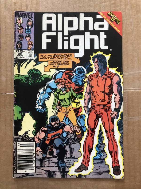 Alpha Flight #28 (1985)