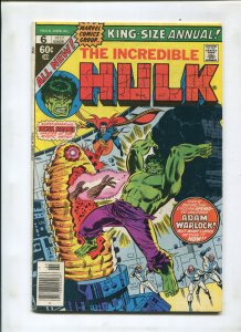 Incredible Hulk #6 (6.5) King Size Annual