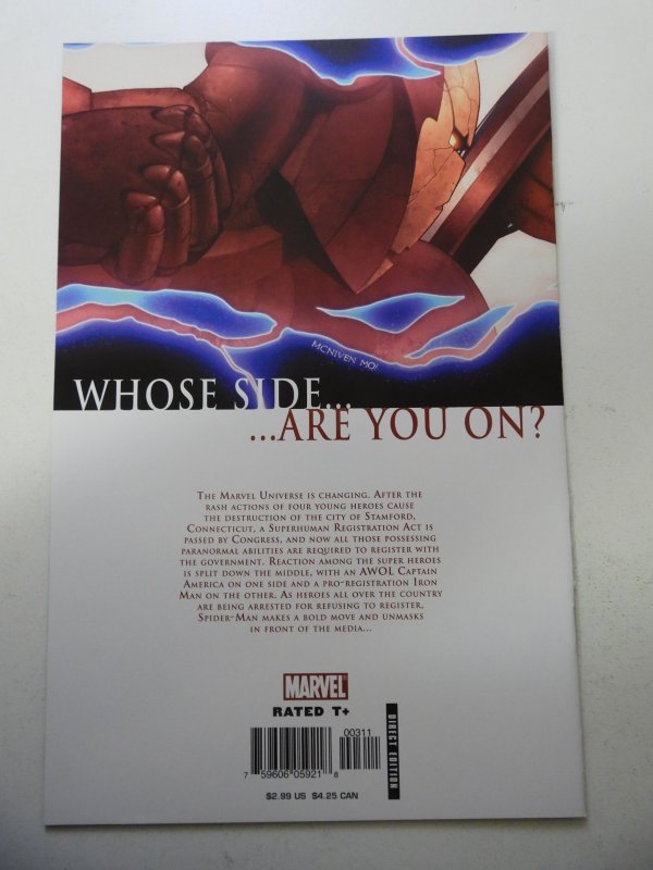 Civil War #3 (2006) NM- Condition