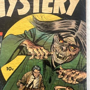 Mister Mystery #15 1954 Aragon Magazines Pre Code Horror, Please see all pics! 