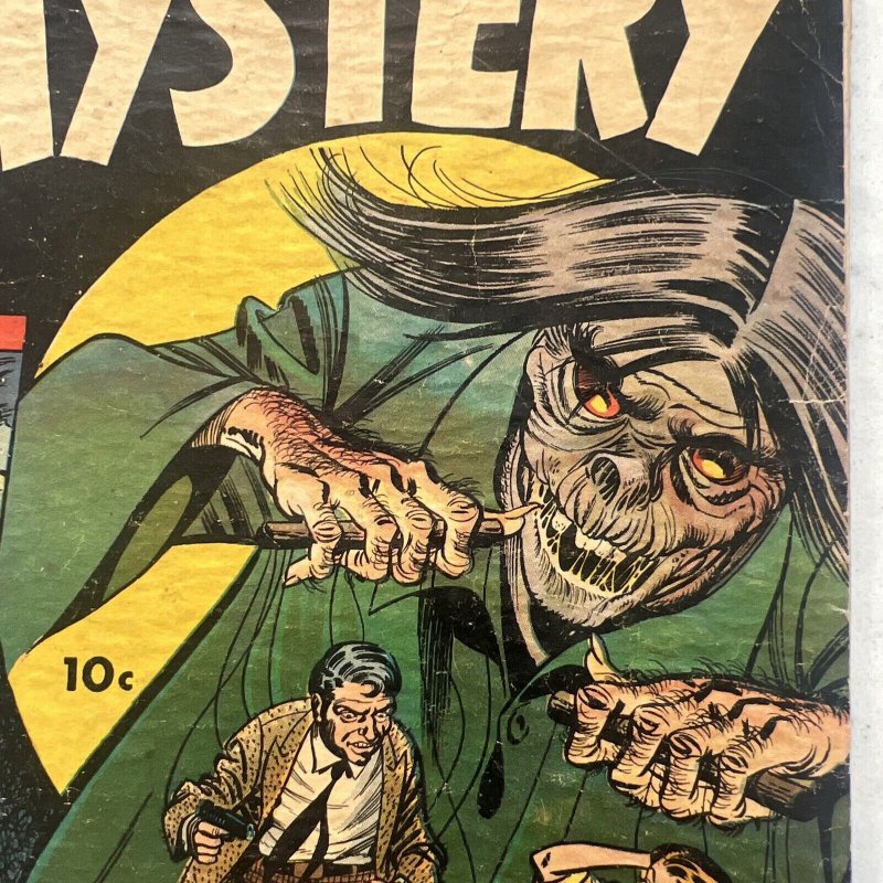 Mister Mystery #15 1954 Aragon Magazines Pre Code Horror, Please see all pics! 