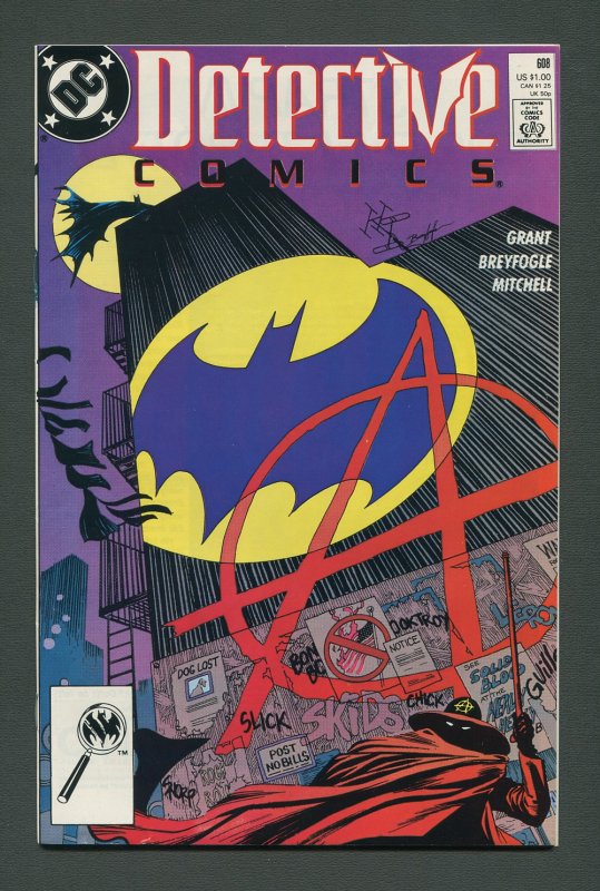 Detective Comics #608  #609 (1st Anarky SET) / 9.0 VFN/NM  1989