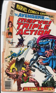 Marvel Triple Action #42 (1978) The Avengers