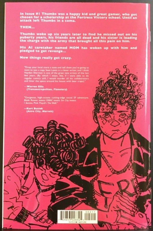 THUMBS #2 (TODD MCFARLANE TV OPTIONED) - IMAGE COMICS - JULY 2019