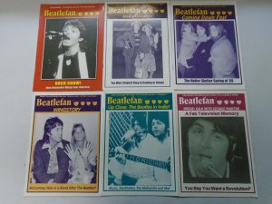 Beatlefan Magazine lot of 12 different early Paul McCartney issues