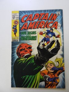 Captain America #115 (1969) FN+ condition