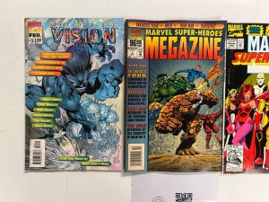 3 Marvel Comics Vision # 14 + Megazine # 1 + Super-Heroes # ‘92 Thor 72 JS49