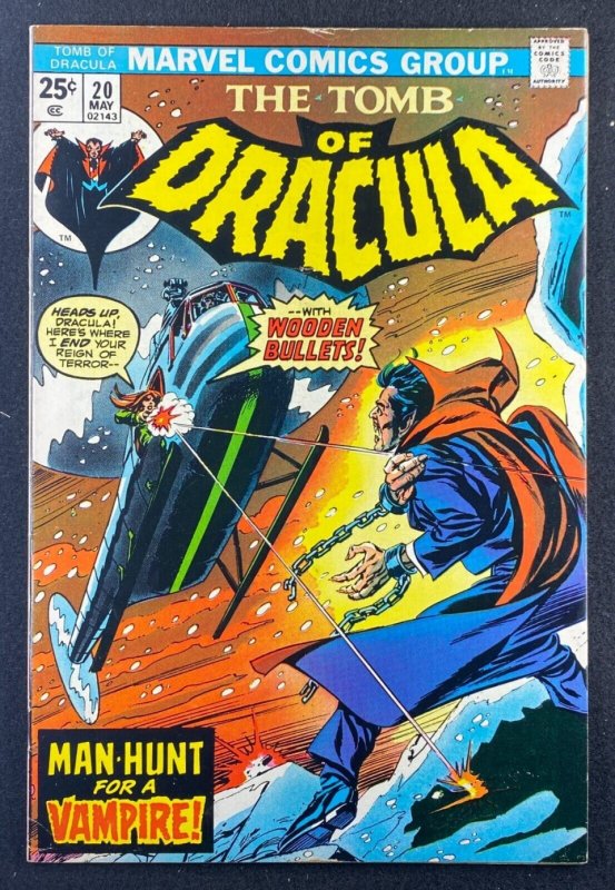 Tomb of Dracula (1972) #20 FN/VF (7.0) Gil Kane Gene Colan