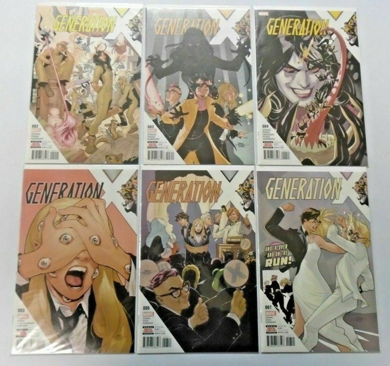 Generation X lot #1-7 8.0 VF 6 different books (2017)