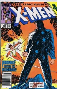 Uncanny X-Men #203 ORIGINAL Vintage 1986 Marvel Comics