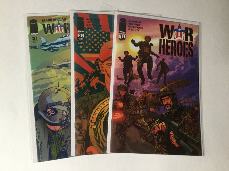 War Heroes 1-3 1 2 3 Lot Nm Near Mint Image