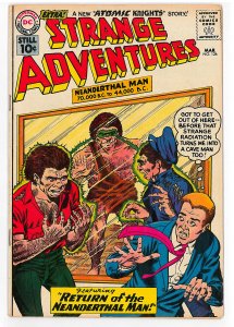 Strange Adventures (1950 1st Series) #126 FN+ Return of the Neanderthal Man!