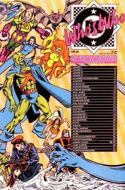 Who's Who: The Definitive Directory of the DC Universe   #14, VF+ (Stock...