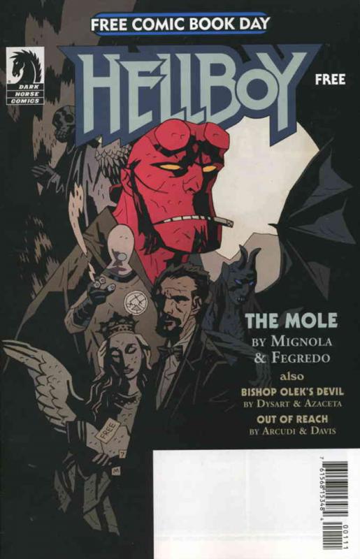 Hellboy (Dark Horse) FCBD #2008 FN ; Dark Horse | Mike Mignola The Mole