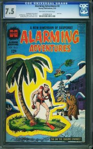 Alarming Adventures #3 (1963) CGC 7.5 VF-