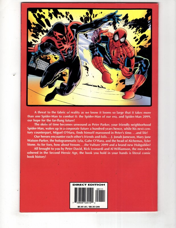 Spider Man 2099 Meets Spider Man 1 1995 Venom Appearance Id275 Comic Books Modern Age 2902