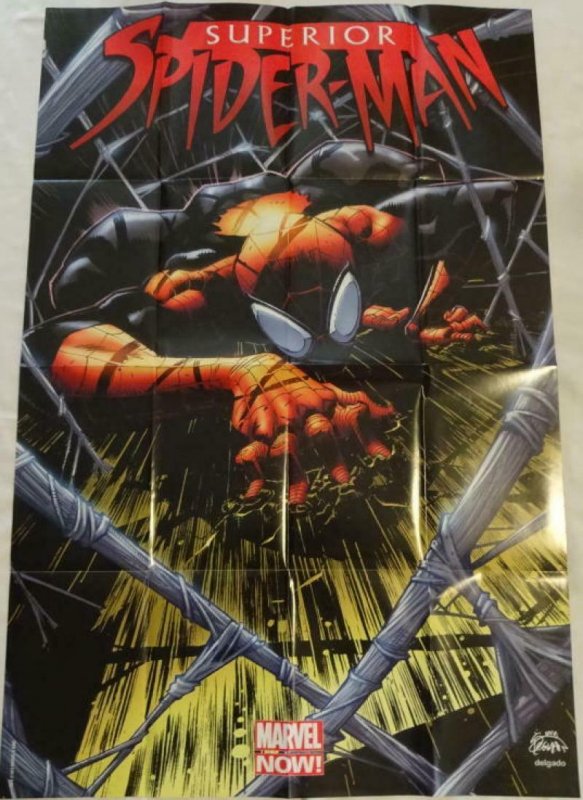 SUPERIOR SPIDER-MAN Promo Poster, 24 x 36, 2012, MARVEL, Unused 142