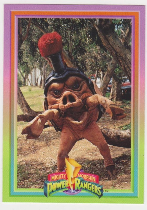 1994 Mighty Morphin Power Rangers #55 Puddy Pig | Comic Collectibles ...