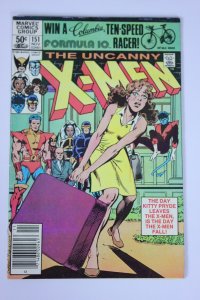 The Uncanny X-Men #151 Newsstand (1981) X-Men FN