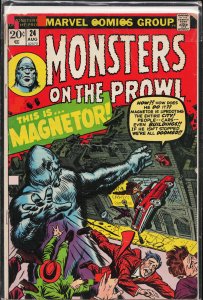 Monsters on the Prowl #24 (1973) Magnetor