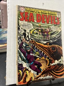 SEA DEVILS # 29 CAPTIVES OF THE GOLDEN GODDESS-WORLD BENEATH THE WAVES