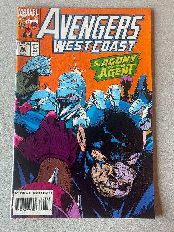 Avengers West Coast #98 (1993) 9.2 or better