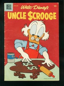 WALT DISNEY'S UNCLE SCROOGE #14 1956-CARL BARKS-DELL COMICS-very good plus VG+