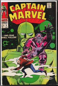 Captain Marvel #8 (1968) Captain Marvel