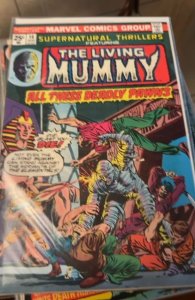 Supernatural Thrillers #14 (1975) The Living Mummy 