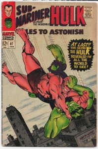 Tales to Astonish #87 (1967) Hulk