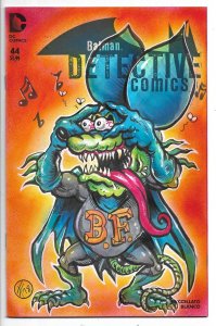 BATMAN DETECTIVE COMICS #44 (2015) BLANK VARIANT COVER - ORIG ART WORK  n184x