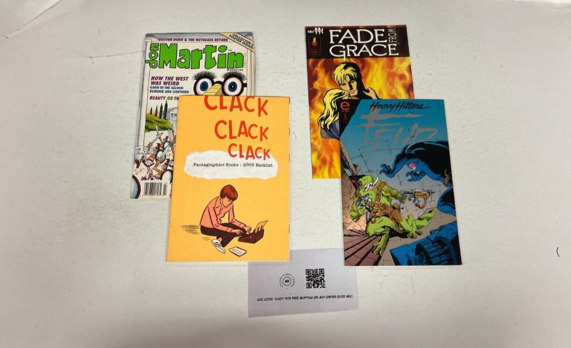 4 Comics Feud 1 Fade from Grace 1 Clack Clack Clack 2005 Don Martin 28 JW21