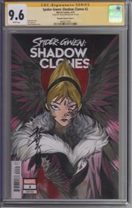 Spider-Gwen: Shadow Clones #2! Momoko Variant Cover A! CGC SS 9.6! Momoko Sig!