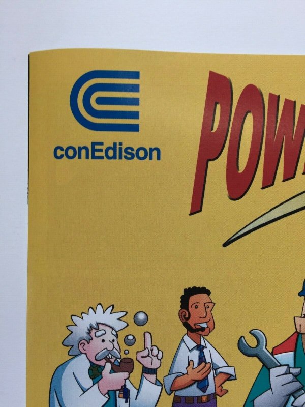 DC Con Edison Giveaway Promo Energy Safety Adventures Superman Friends 2006 