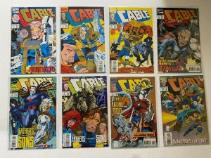 Cable lot #1-40 Marvel 1st Series 34 different books 8.0 VF (1993 to 1997)