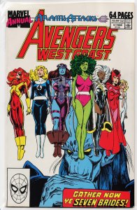 Avengers West Coast Annual #4 (1989)