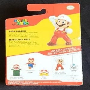 JAKKS Pacific SUPER MARIO Mini Action Figure Fire Mario