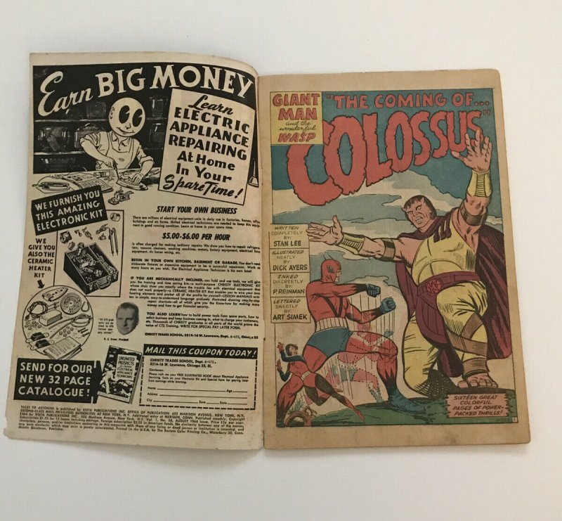 Tales To Astonish #58 - Origin Colossus
