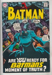 Batman #211 (May-69) FN/VF High-Grade Batman