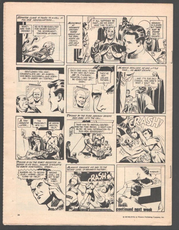 TV Tornado #21 1967-British-Man From UNCLE-Phantom-Saint-Tarzan-Superman-Lone...