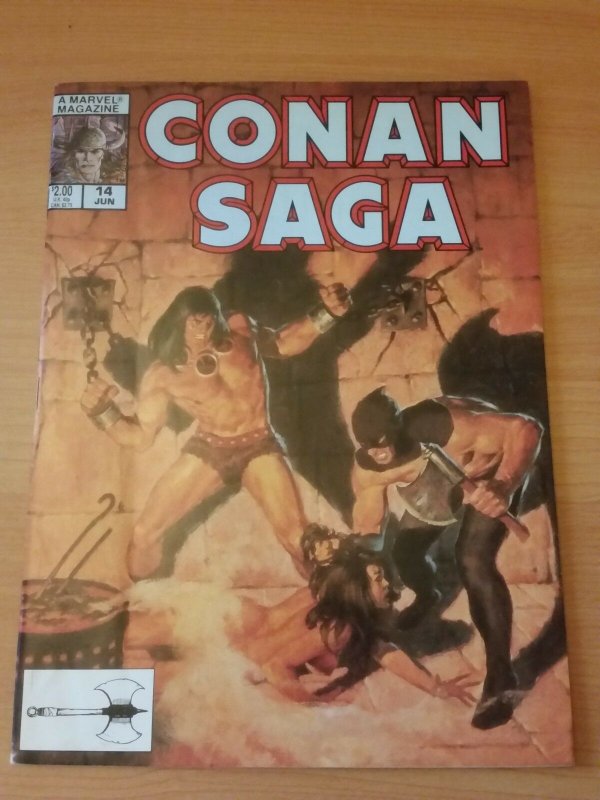 Conan Saga #14 ~ VERY FINE - NEAR MINT NM ~ 1988 Marvel Comics