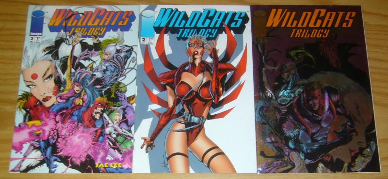 Wildcats Trilogy #1-3 VF/NM complete series JAE LEE image comics brandon choi 2