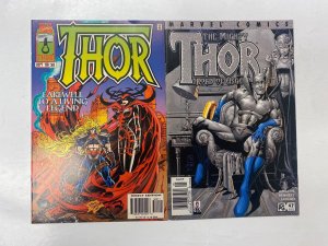 4 Thor MARVEL comic books #499 501 502 47 79 KM15