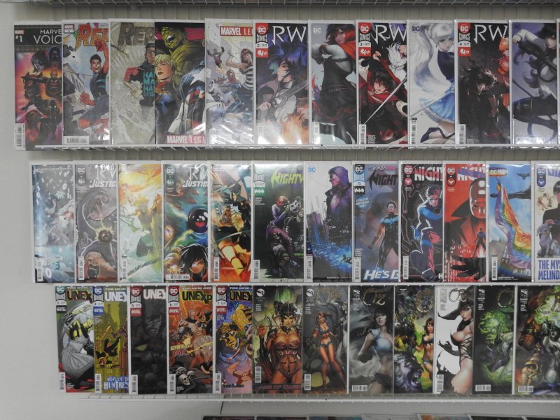Huge Lot 130+ Comics W/ Batman, Spider-Man, Oz, Nightwing, +More! Avg VF+ Cond!