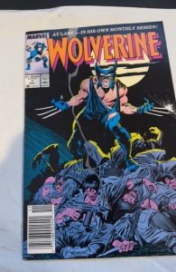 Wolverine #1 (1988) his first ongoing series -Patch