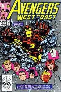 Avengers West Coast #51, Fine (Stock photo)