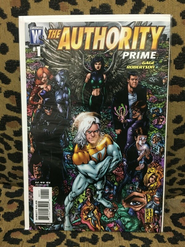 THE AUTHORITY PRIME - WILDSTORM COMICS - 6 of 6 ISSUES - 2007-08 VF+ Never Read